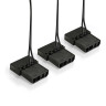 Корпус Miditower EXEGATE EVO-8243-NPX600 ATX, БП 600NPX, черный с RGB подсветкой EX293018RUS