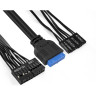 Корпус Minitower EXEGATE BAA-105U2-01-AAA350 EX291145RUS