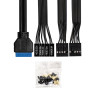 Корпус Minitower EXEGATE BAA-308MU2-UNS400 EX299237RUS