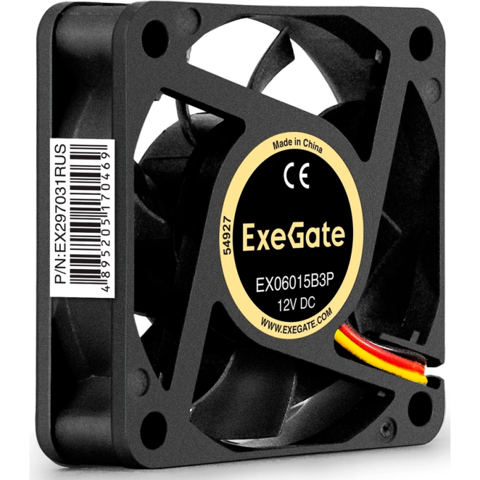 Вентилятор 12В DC EXEGATE EX06015B3P EX297031RUS